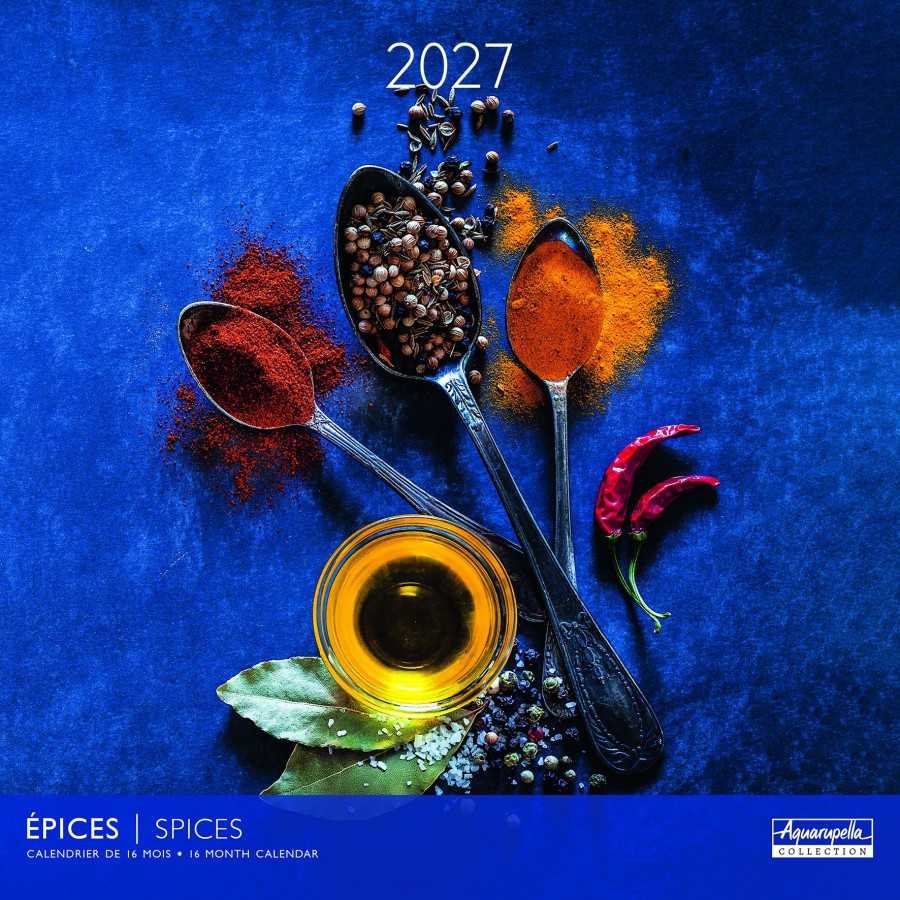 Ημερολόγιο Μεγάλο Μηνιαίο 2026 Μπαχαρικά Pictura