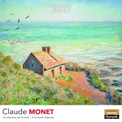 Ημερολόγιο Μεγάλο Μηνιαίο 2026 Claude Monet Pictura