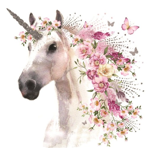 Κάρτα Διπλή De-Ci De-Là Μονόκερος Pictura