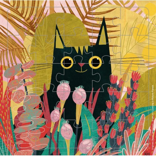 Κάρτα Τρίπτυχο Διάτρητη Φεγγάρι Pictura