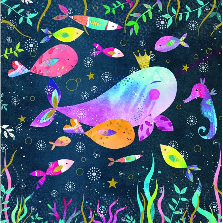 Κάρτα Τρίπτυχο Διάτρητη Μικρή Γοργόνα Pictura