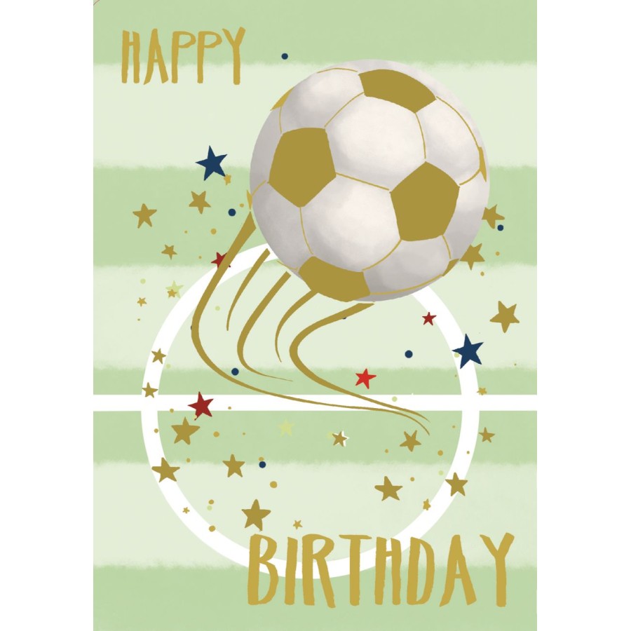 Ευχετήρια Κάρτα 3D Τρίπτυχο ZIG ZAG Μπάλα Xappy Birthday Pictura