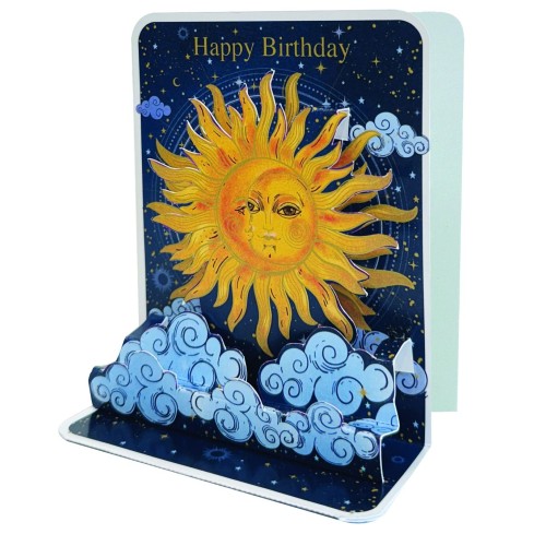 Ευχετήρια Κάρτα 3D 10,5x12 Ήλιος Pictura