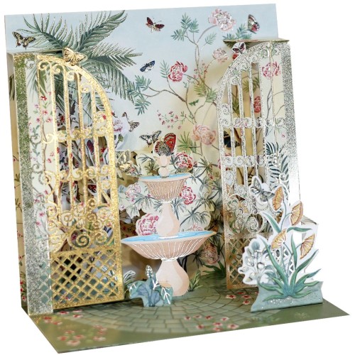 Ευχετήρια Κάρτα 3D 16x16 Απίθανος Κήπος Pictura