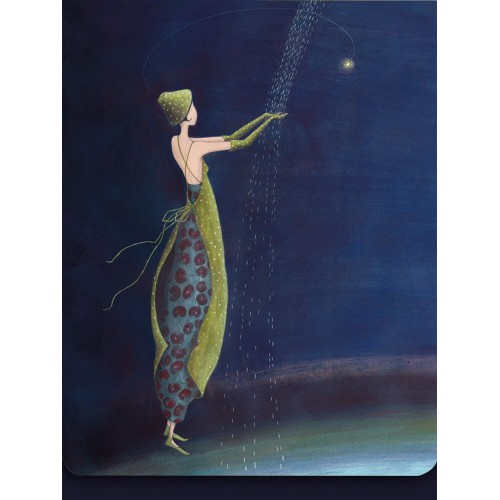 Μπλοκ Με Μαγνητικό Κούμπωμα 7,5x10 Βροχή Pictura