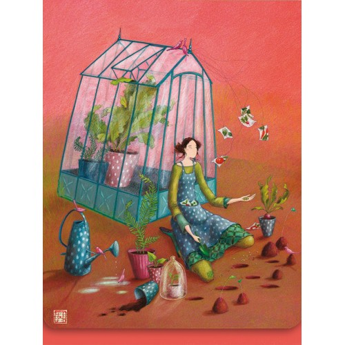 Μπλοκ Με Μαγνητικό Κούμπωμα 7,5x10 Φύτεμα Pictura