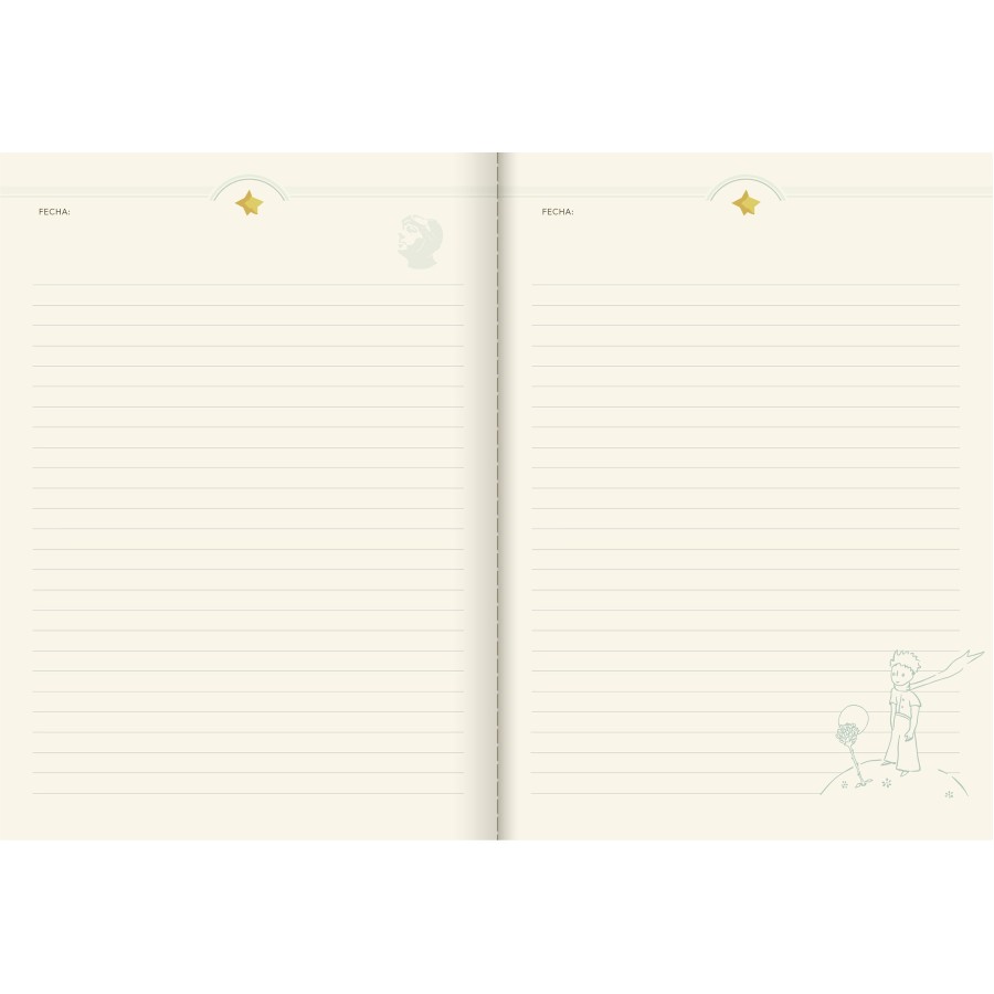 Σημειωματάριο Με Μαλακό Εξώφυλλο 14x20 εκ. Μικρός Πρίγκιπας Premium Paper