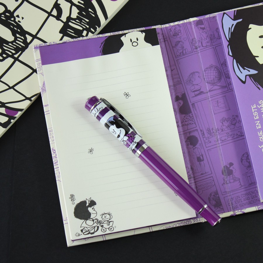 Σημειωματάριο Με Θήκη 11x17 εκ. Mafalda Premium Paper