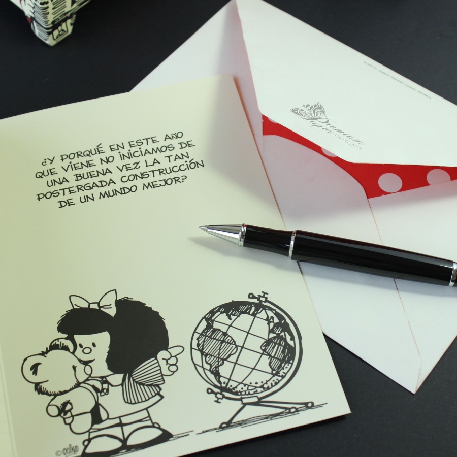 Ευχετήριες Κάρτες Mafalda Premium Paper