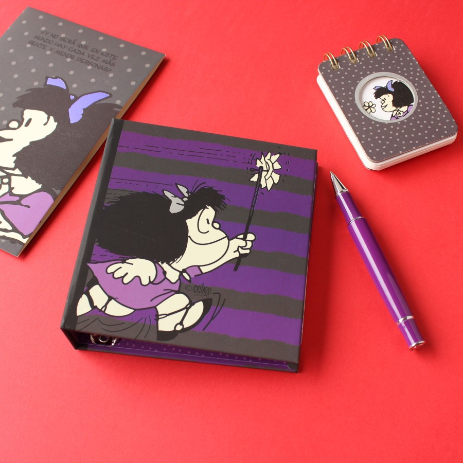 Κλασέρ 2 Κρίκων 12x13 εκ. Mafalda Premium Paper