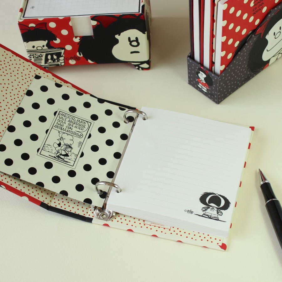 Κλασέρ 2 Κρίκων 12x13 εκ. Mafalda Premium Paper