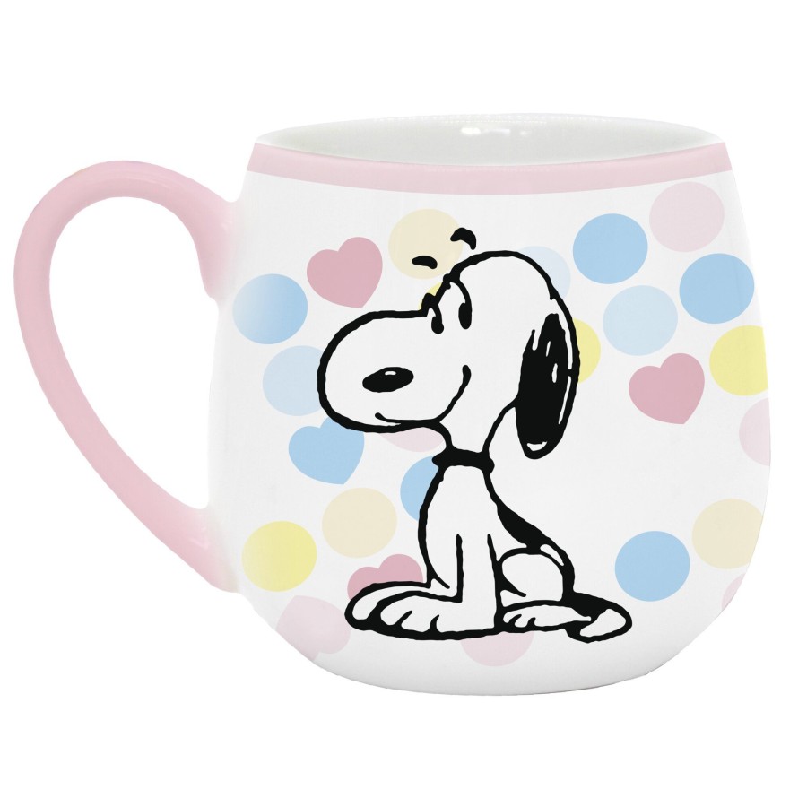 Κούπα Κεραμική Snoopy Παστέλ Ομπρέλα 400ml Premium Paper