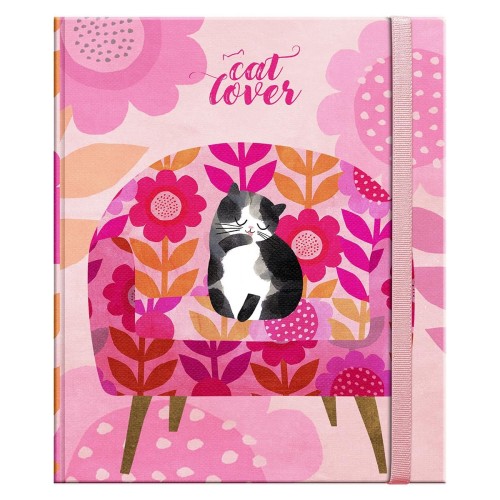 Τετράδιο Σπιράλ Planet Cats 17*20