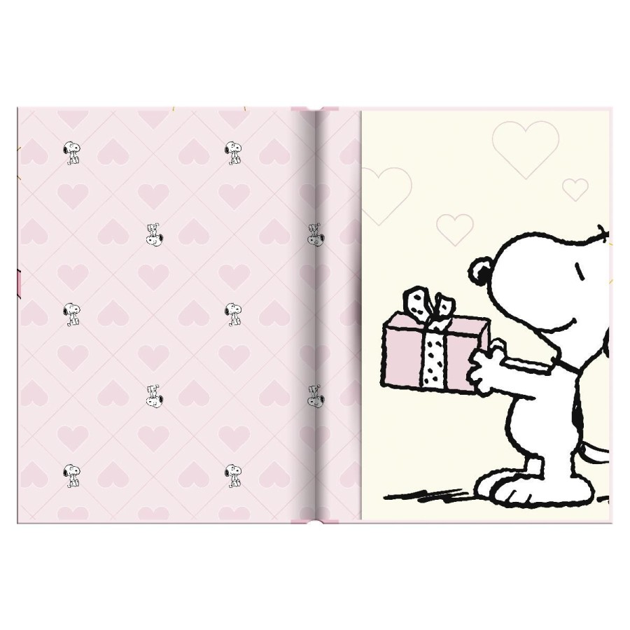 Τετράδιο Σκληρόδετο Snoopy 10*14
