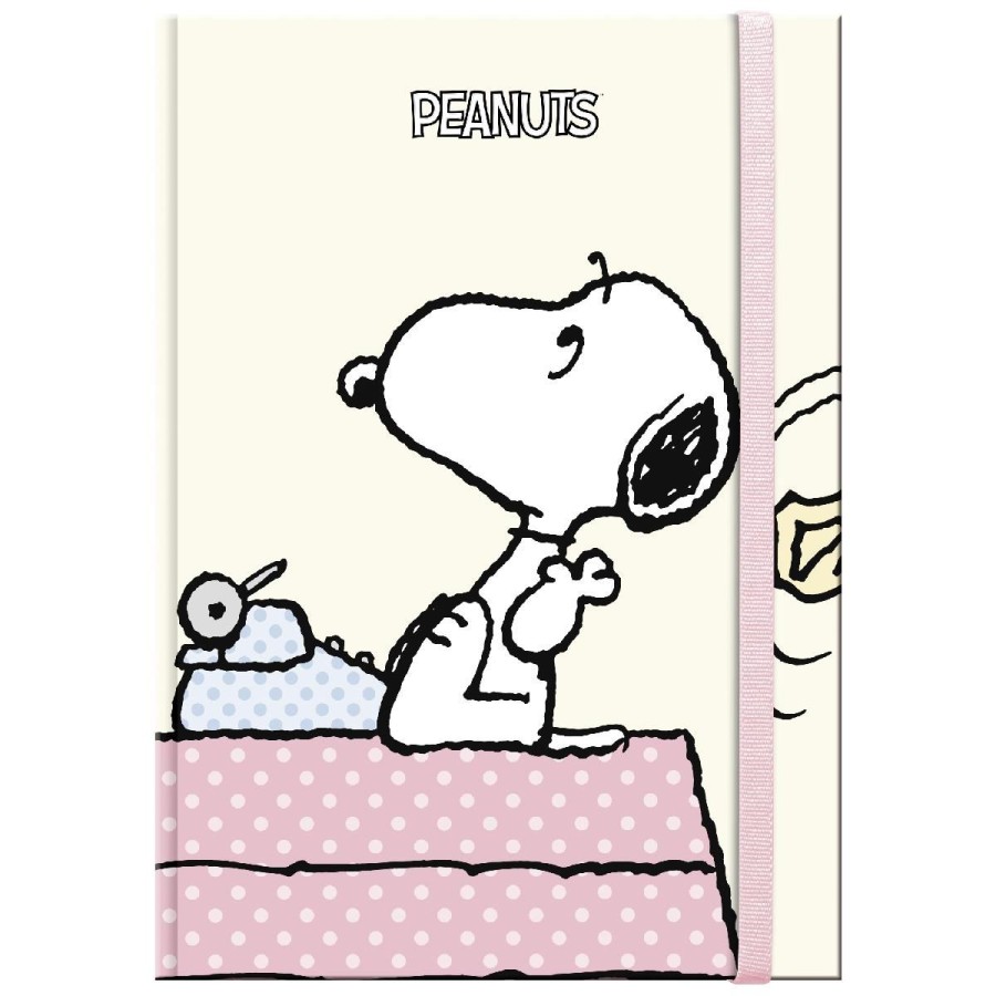 Τετράδιο Σκληρόδετο Snoopy 12*17