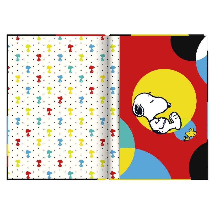 Τετράδιο Σκληρόδετο Snoopy 12*17