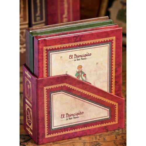 Σημειωματάριο Σκληρόδετο Σετ 3 Τεμαχίων Μικρός Πρίγκιπας Premium Paper