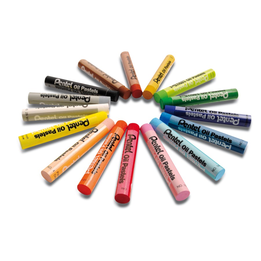 Λαδοπαστέλ Pentel 16 Χρωμάτων