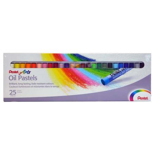 Λαδοπαστέλ Pentel 25 Χρωμάτων