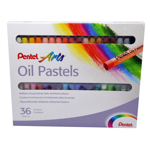 Λαδοπαστέλ Pentel 36 Χρωμάτων