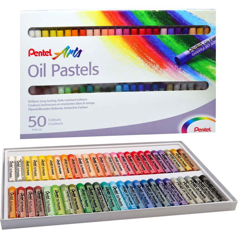 Λαδοπαστέλ Pentel 50 Χρωμάτων